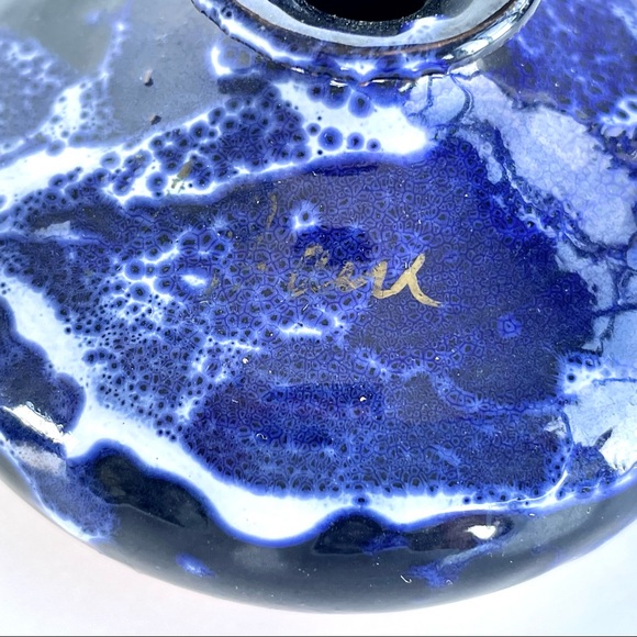 Decorative Glazed Ceramic Vase - Picture 5 of 8